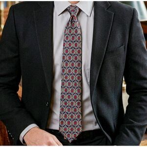 Vintage Bill Blass 100% Silk Luxury Tie